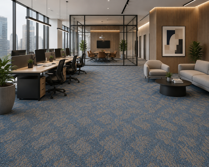 Axis – Abstract Pattern Nylon Commercial Carpet