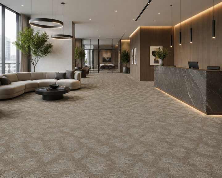 Axis – Abstract Pattern Nylon Commercial Carpet