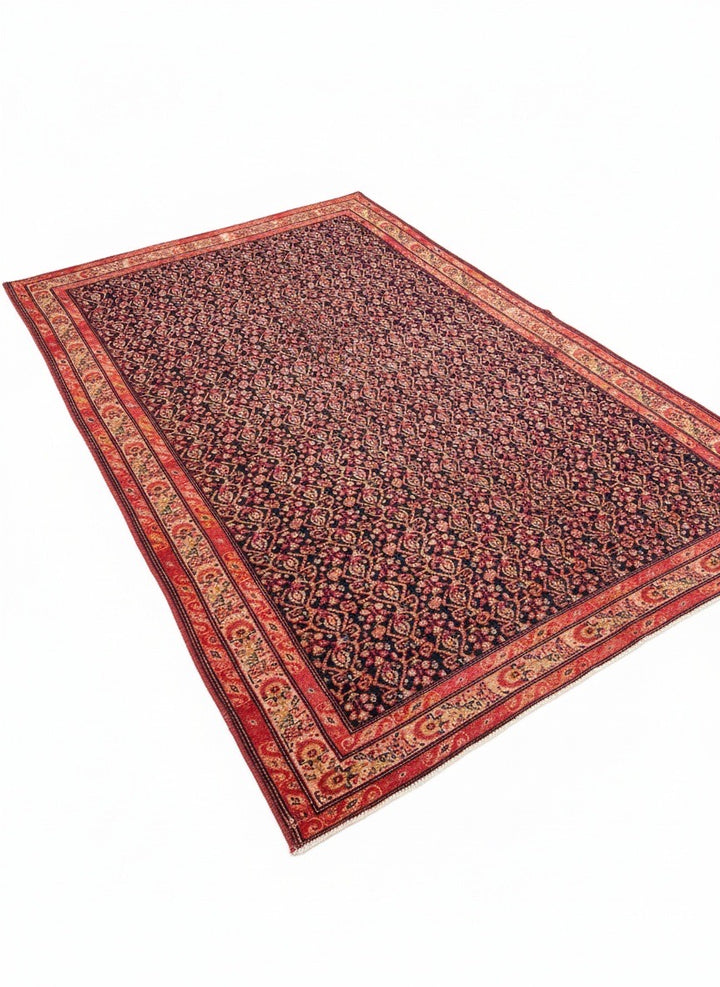 Antique Senneh Rug (c.1880s) - 4&