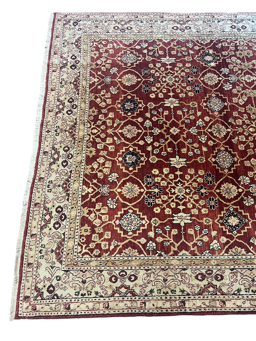 Burgundy Traditional Wool Rug – 8’0” x 10’9”