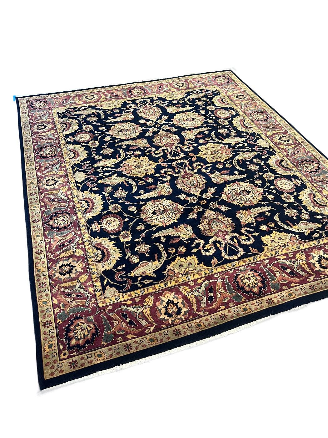 Navy Traditional Wool Rug – 8’0” x 9’9”