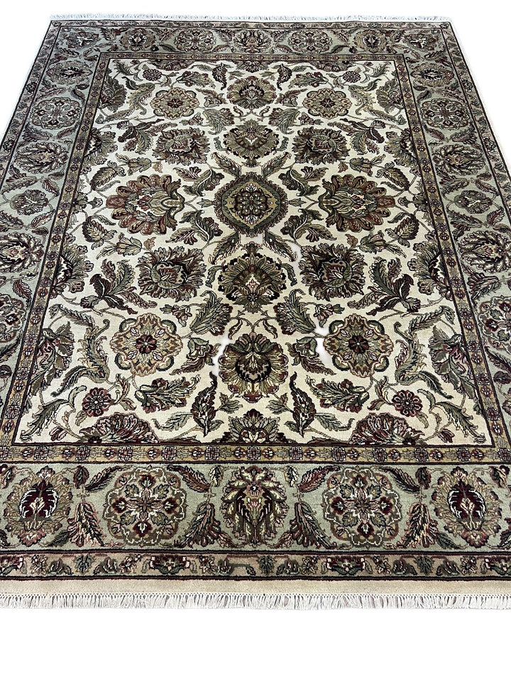 Ivory Botanical Wool Rug – 8’0” x 10’3”