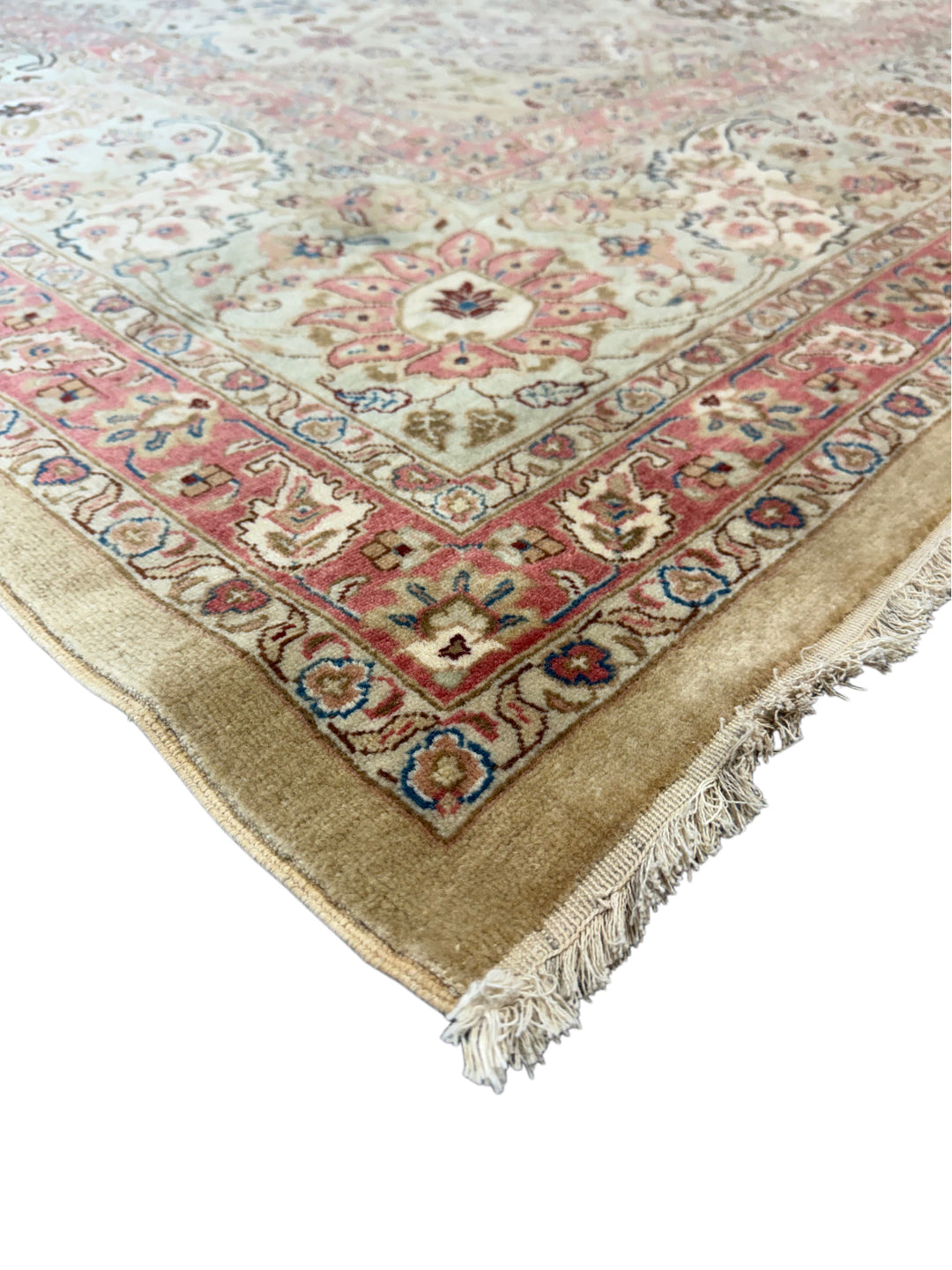 Ivory &amp; Sage Botanical Rug – 9’11” × 13’11”