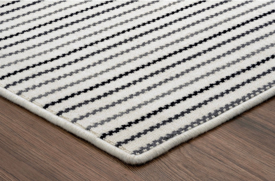 Sienna - Wool Striped Carpet – Modern Multi-Color Design