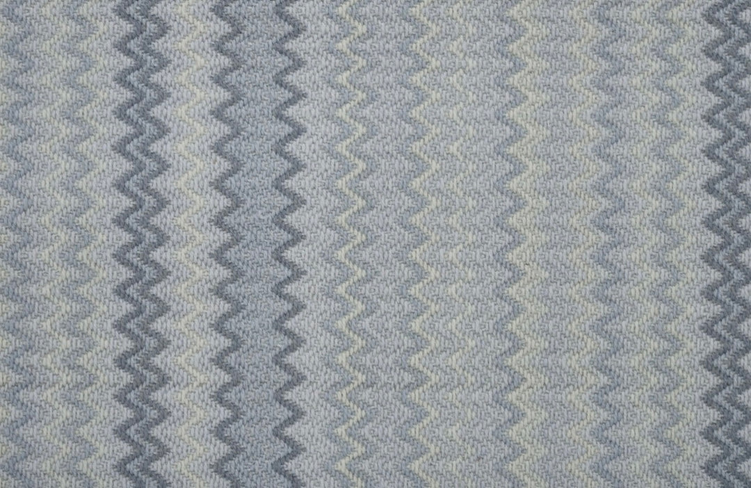 Vela - Wool Chevron Carpet – Modern Multi-Color Design