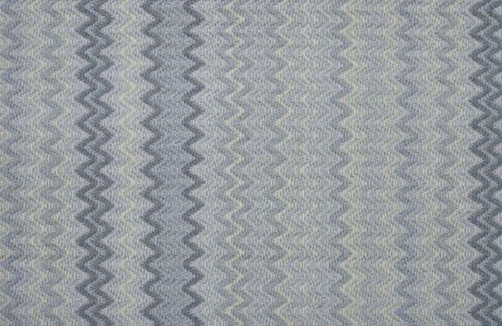 Vela - Wool Chevron Carpet – Modern Multi-Color Design