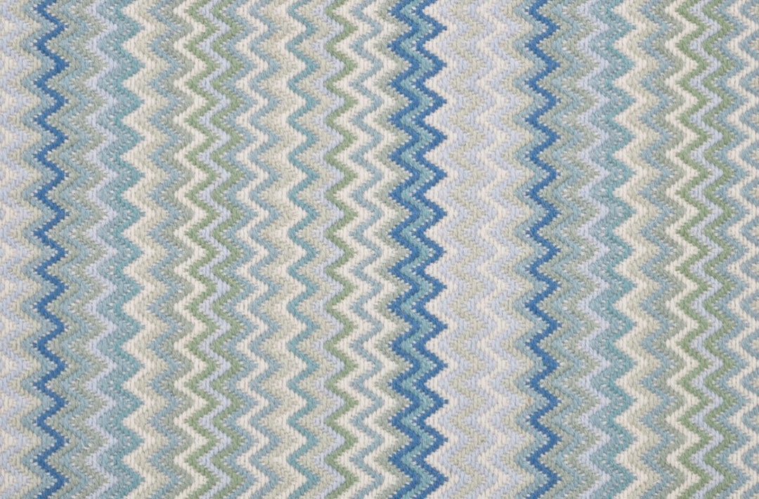 Vela - Wool Chevron Carpet – Modern Multi-Color Design