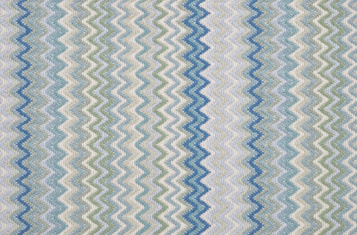 Vela - Wool Chevron Carpet – Modern Multi-Color Design