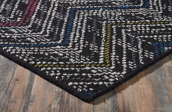 Arden Geometric Wool Carpet – Modern Textured Pattern