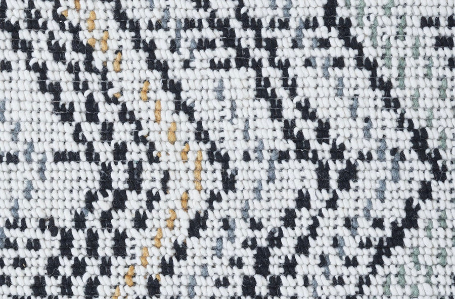 Arden Geometric Wool Carpet – Modern Textured Pattern