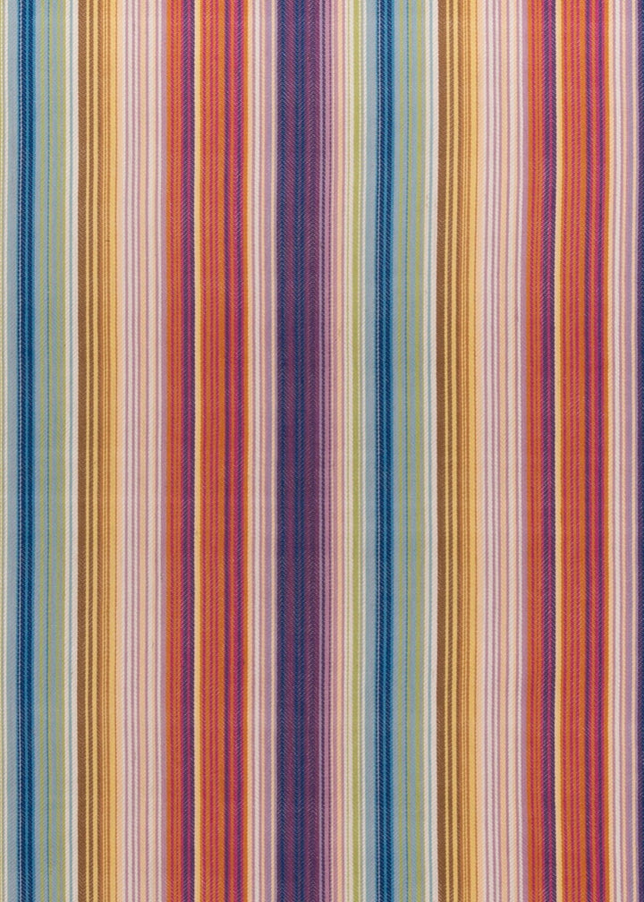 Noma – Multicolor Striped New Zealand Wool Carpet