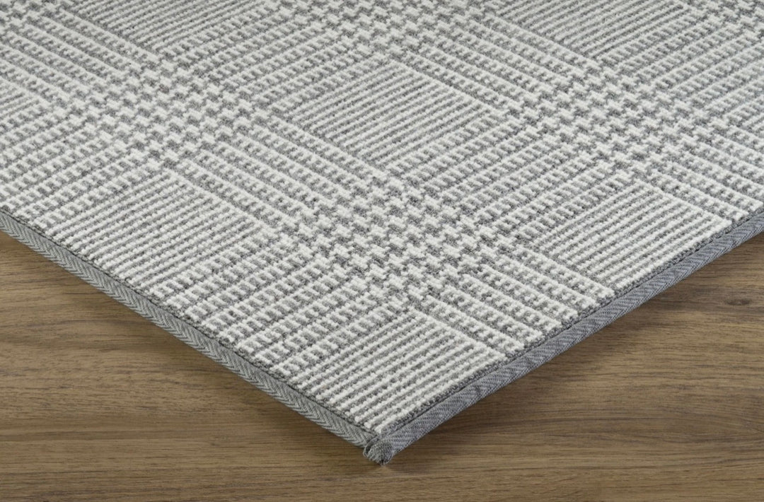 Vero - Wool Carpet – Classic Plaid Pattern