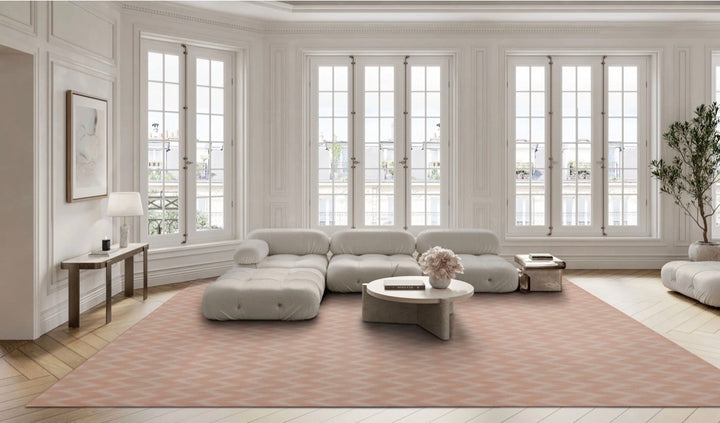 Orla - Wool Carpet – Soft Geometric Pattern
