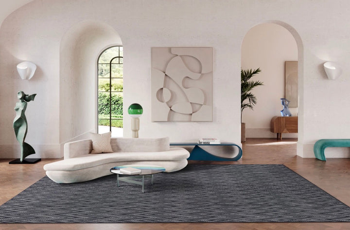 Kairo - Wool Carpet – Modern Chevron Pattern
