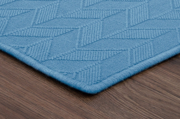 Avra - Geometric Wool Carpet – Textured Modern Pattern