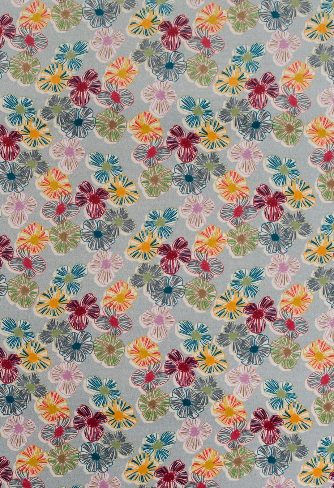 Miro - Multicolor Floral Nylon Carpet – Contemporary Botanical Pattern