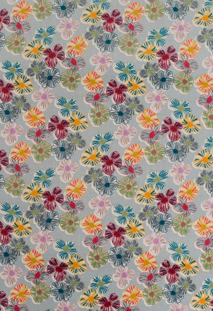 Miro - Multicolor Floral Nylon Carpet – Contemporary Botanical Pattern