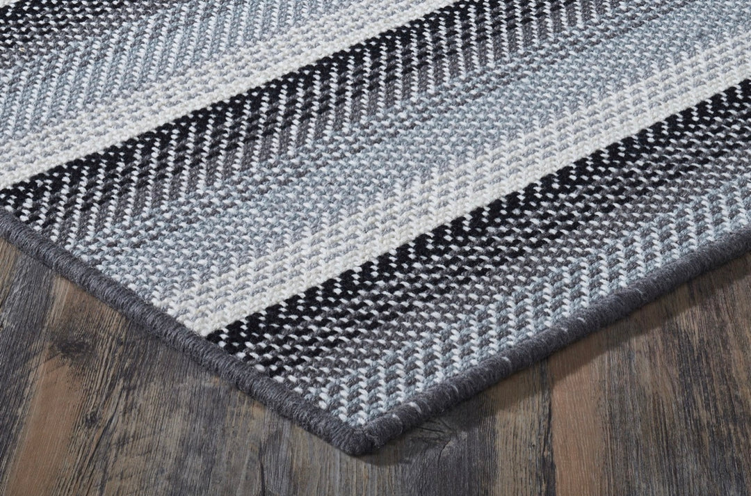Celine – Modern Striped Wool Carpet