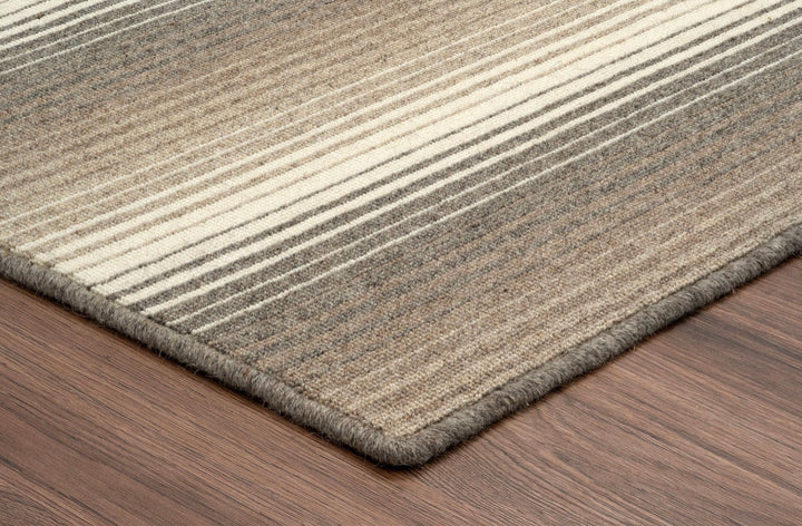 Amara – Linear Stripe Wool Carpet
