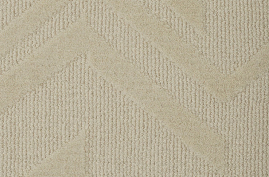 Vale – Textured Geometric Wool Carpet