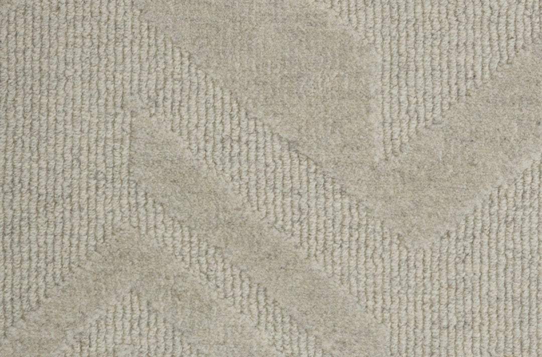 Vale – Textured Geometric Wool Carpet