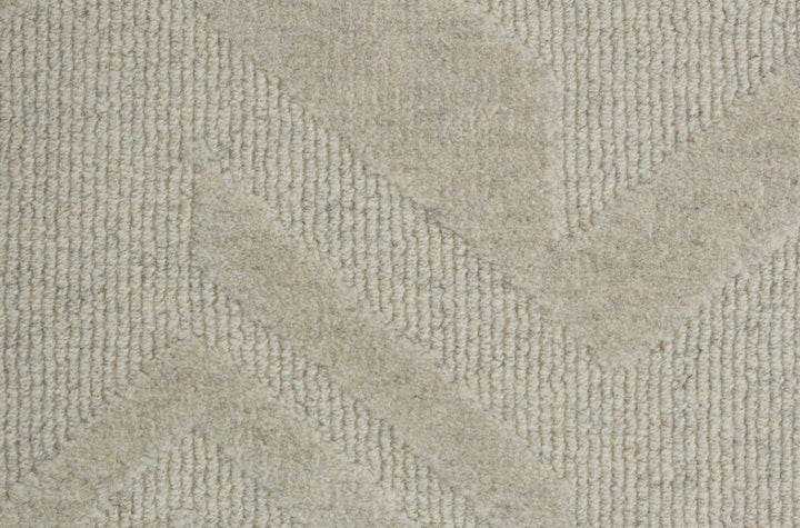 Vale – Textured Geometric Wool Carpet