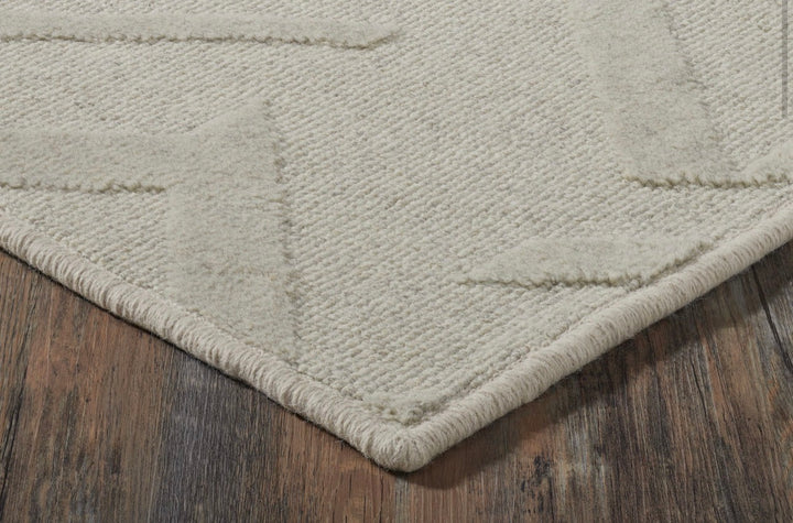 Vale – Textured Geometric Wool Carpet