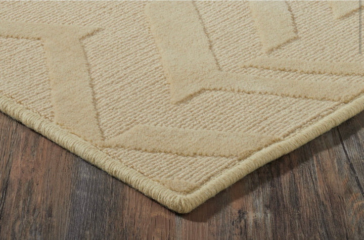 Vale – Textured Geometric Wool Carpet