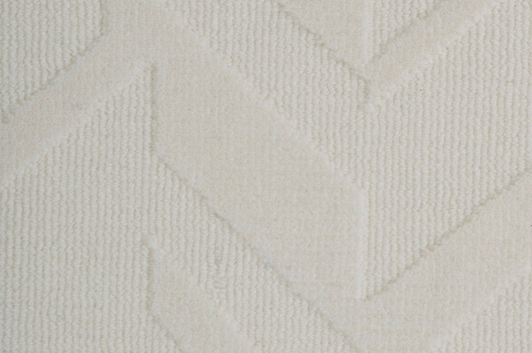 Vale – Textured Geometric Wool Carpet