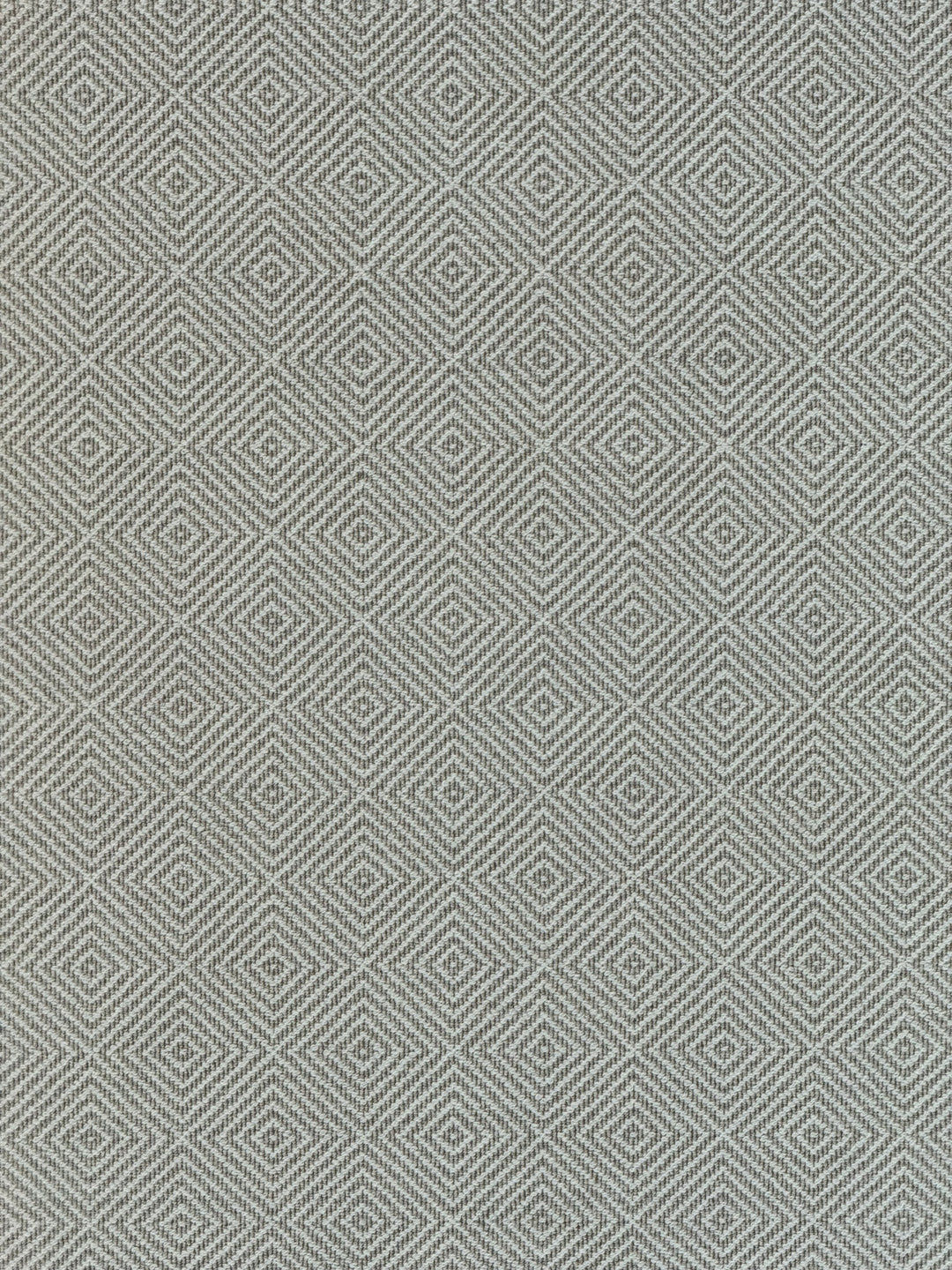 Ivory &amp; Soft Beige Diamond Pattern Wool Carpet – 8’11” x 11’11”