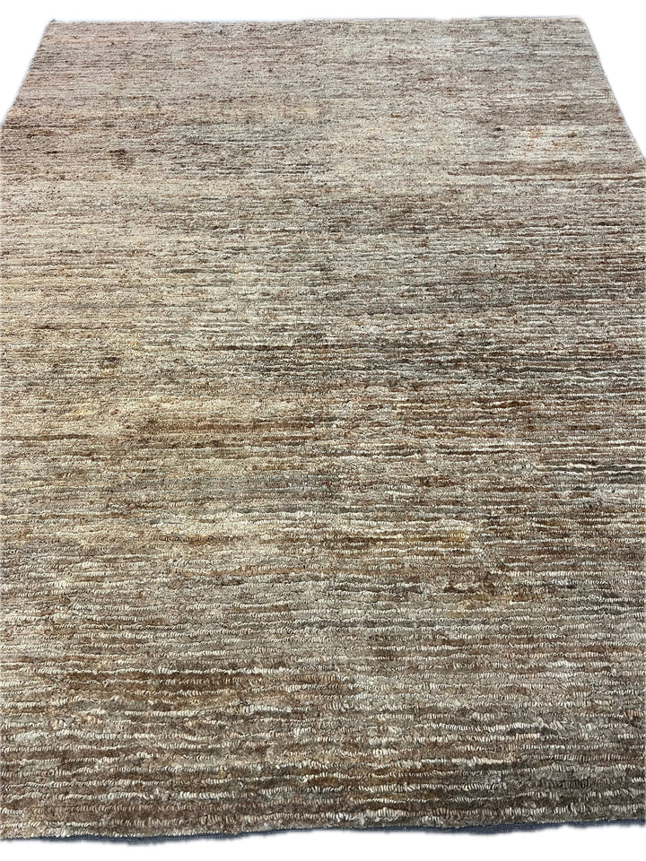 Taupe, Beige &amp; Brown Textured Sisal Area Rug – 9’0” x 11’10”