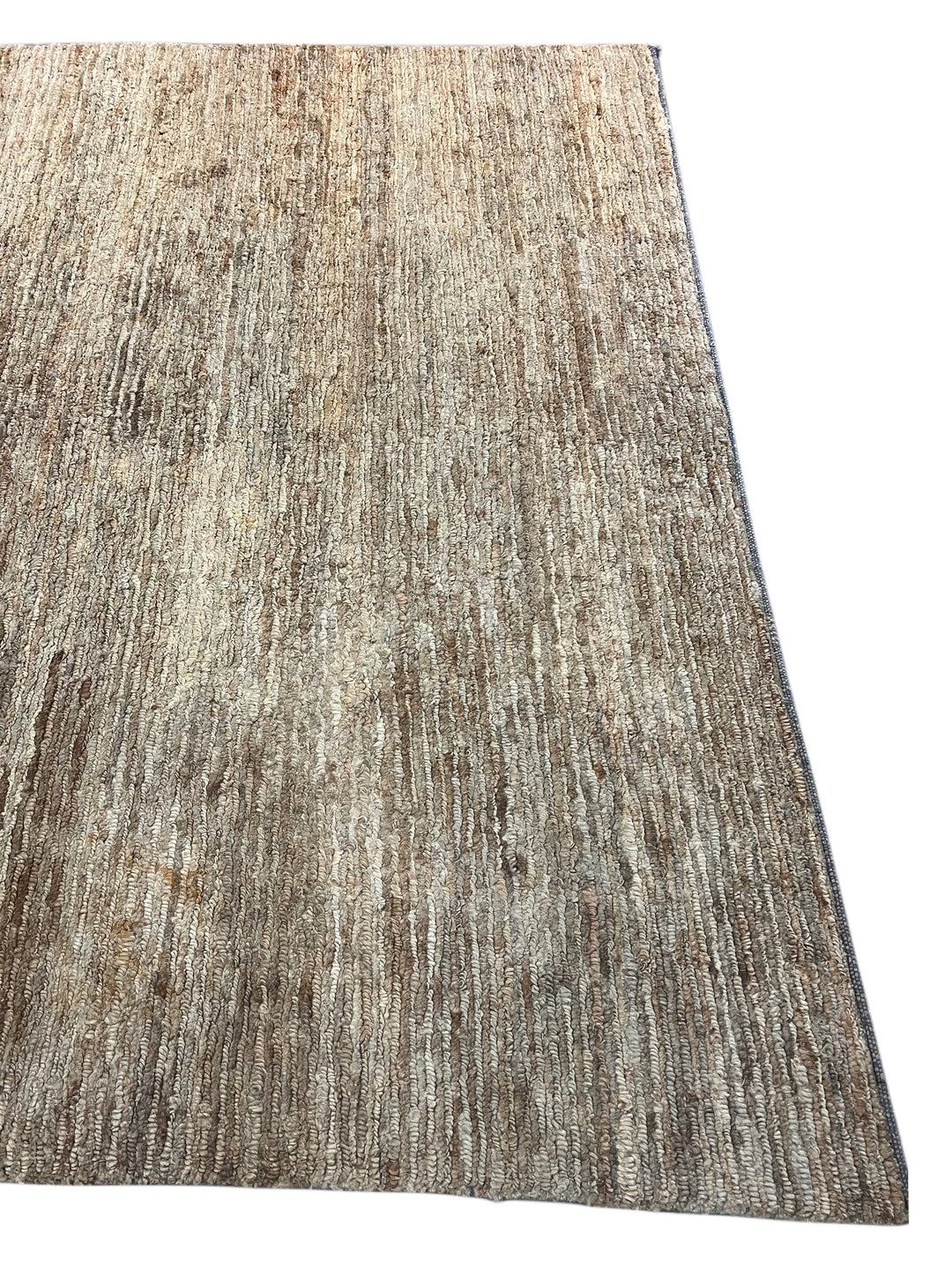 Taupe, Beige &amp; Brown Textured Sisal Area Rug – 9’0” x 11’10”