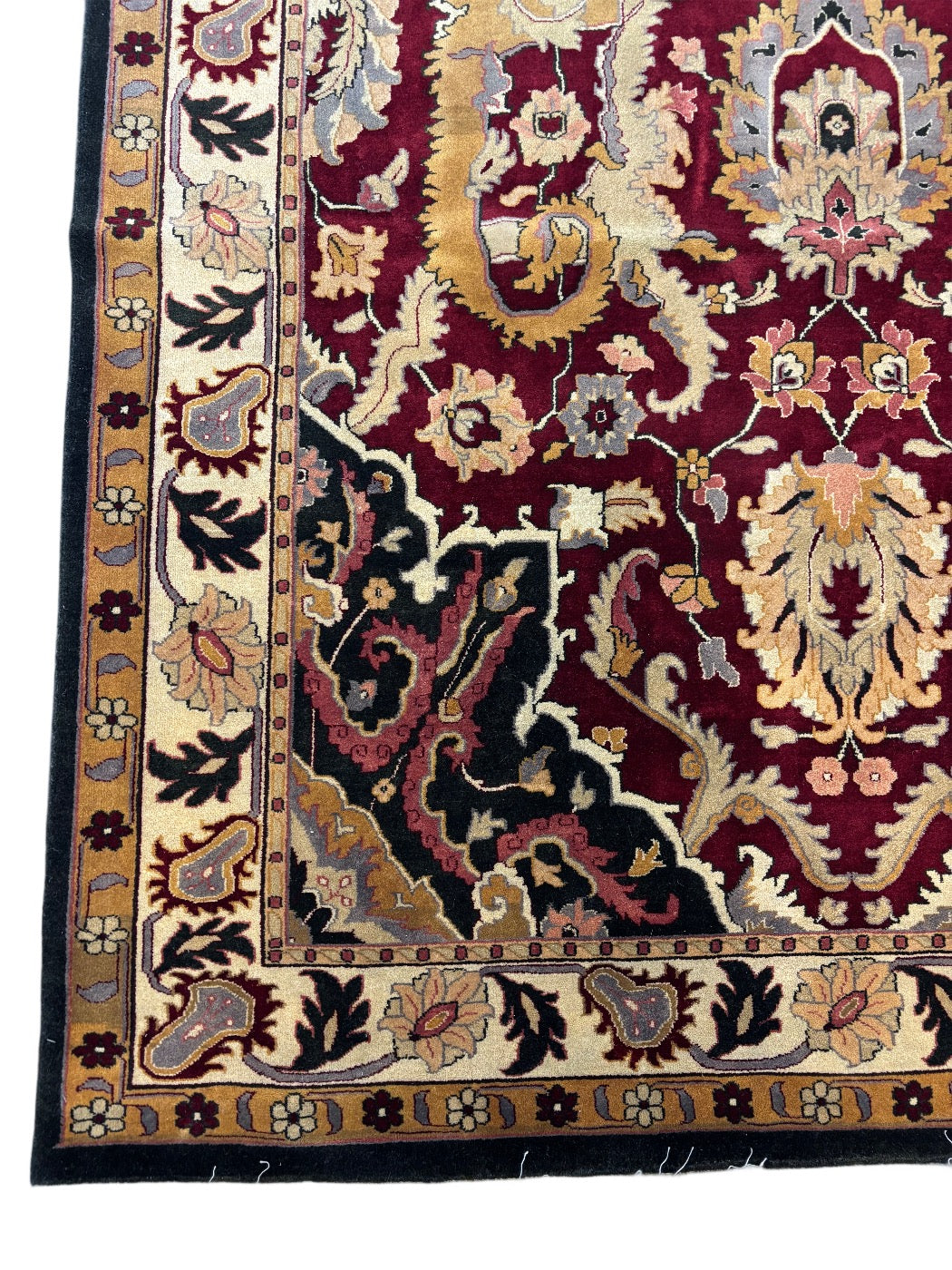 Burgundy Imperial Traditional Wool Rug – 9’11” x 14’0”