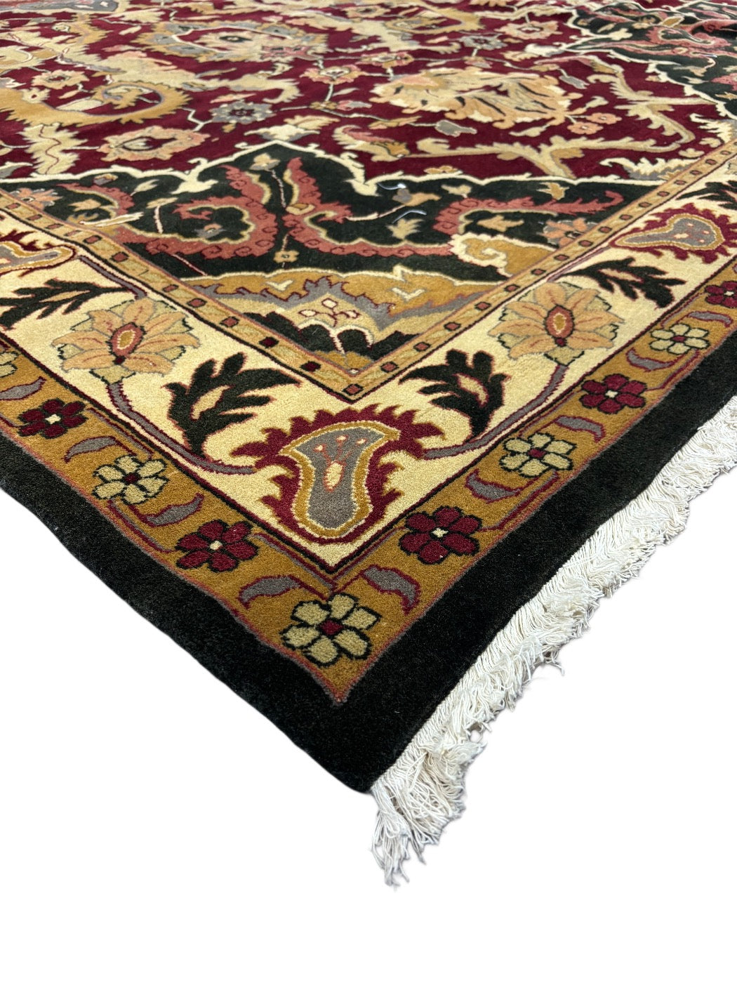 Burgundy Imperial Traditional Wool Rug – 9’11” x 14’0”