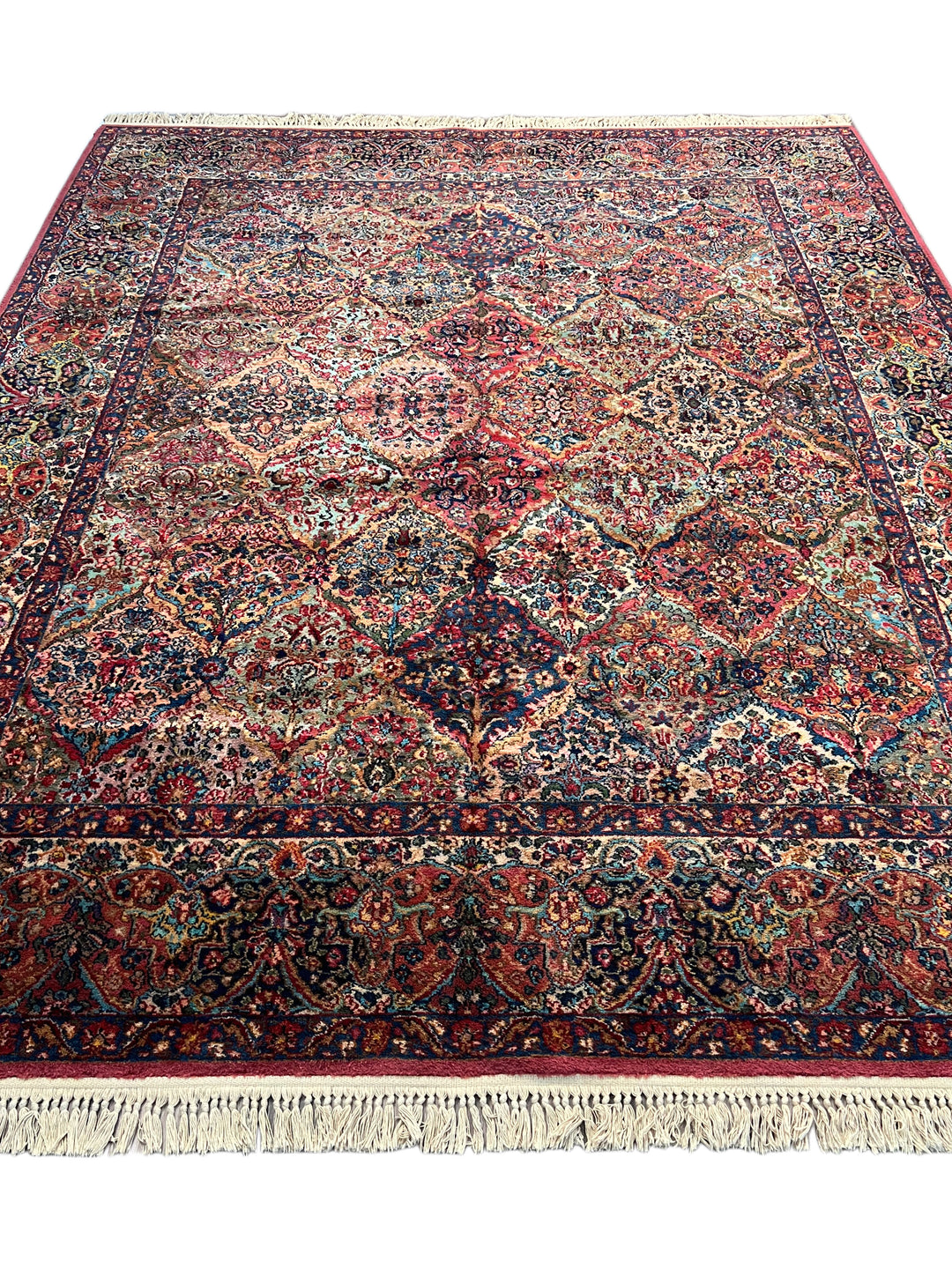 Multicolor Karastan Panel Kirman Rug – 8’7” x 10’7”