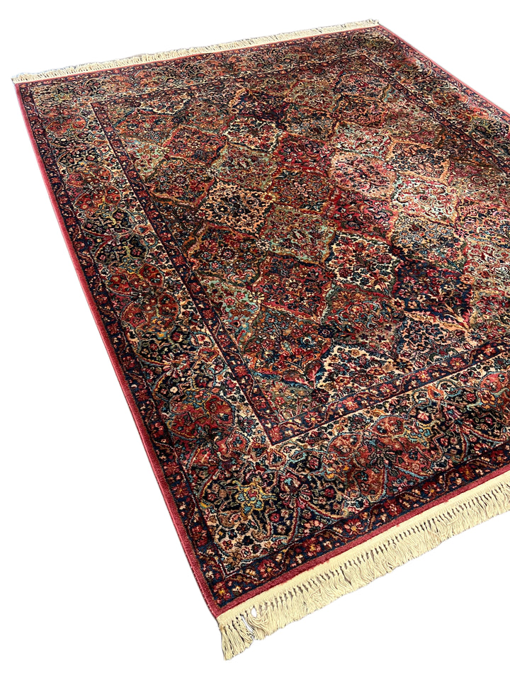 Multicolor Karastan Panel Kirman Rug – 8’7” x 10’7”
