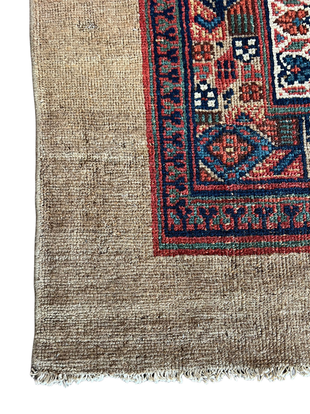 Antique Camel &amp; Rust Camel Hair Hamadan Runner Rug, Circa 1910 – 3’5” × 16’6”