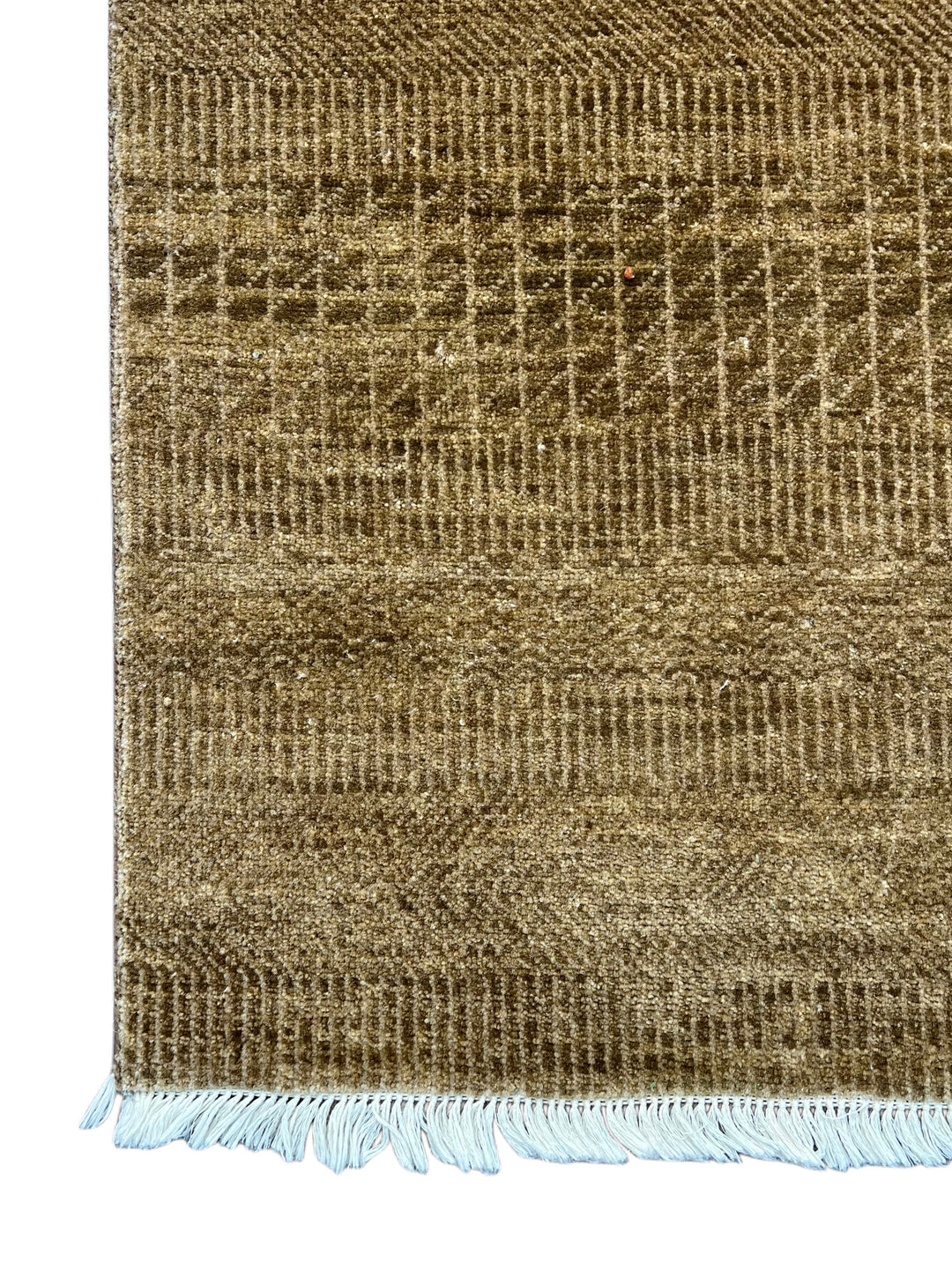 Soren – Taupe &amp; Mocha Textured Modern Rug – 5’0” x 6’10”