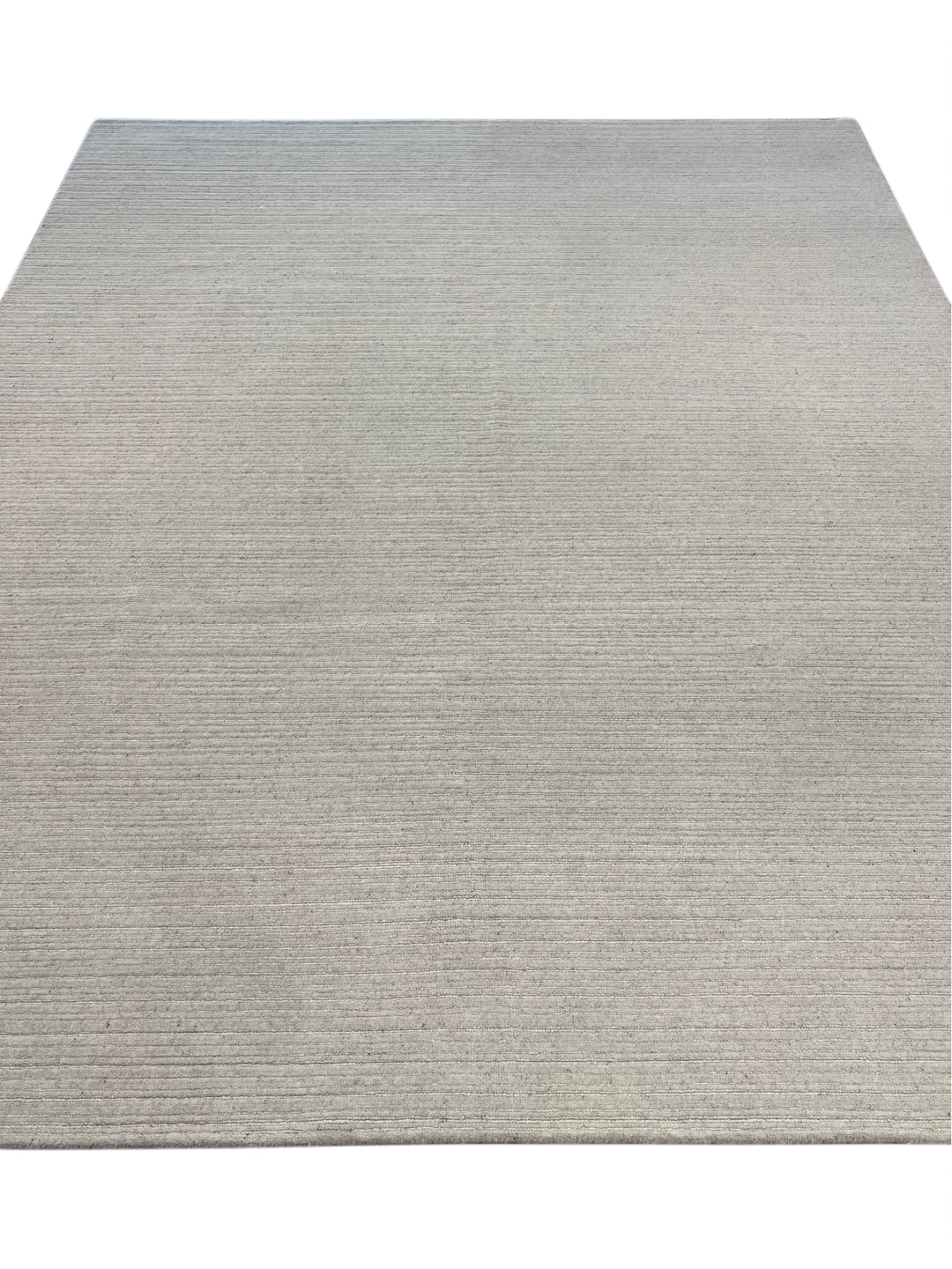 Ivory Whisper - Ivory White Textured Modern Rug – 8’1” x 10’0”