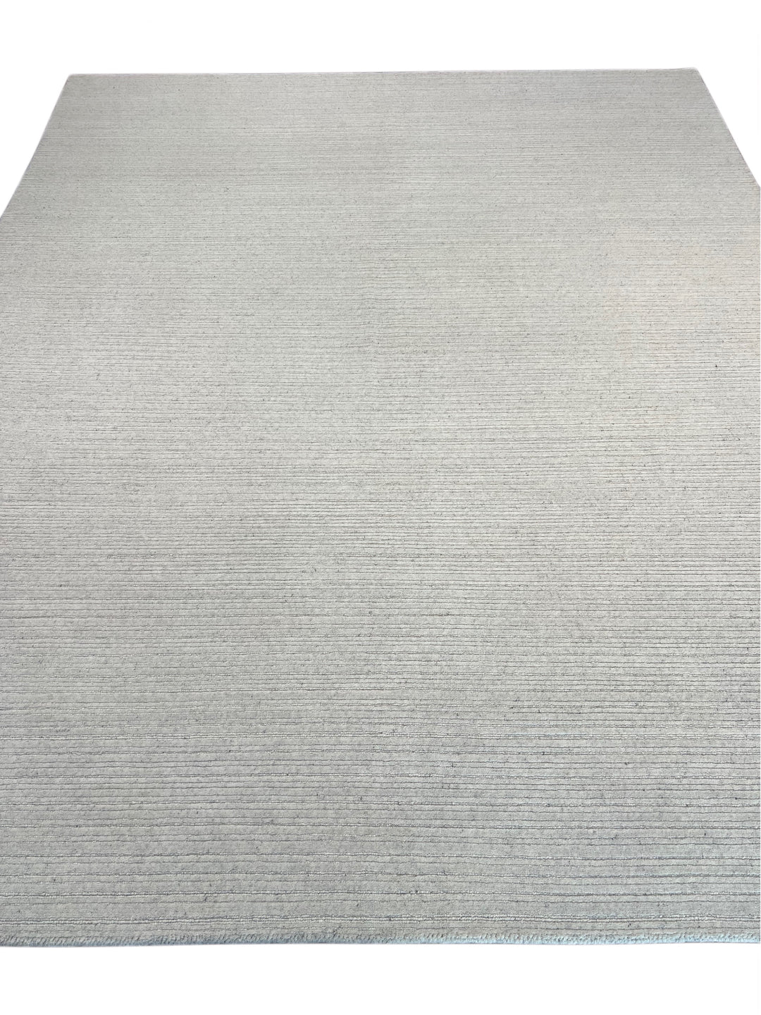Ivory Whisper - Ivory White Textured Modern Rug – 8’1” x 10’0”
