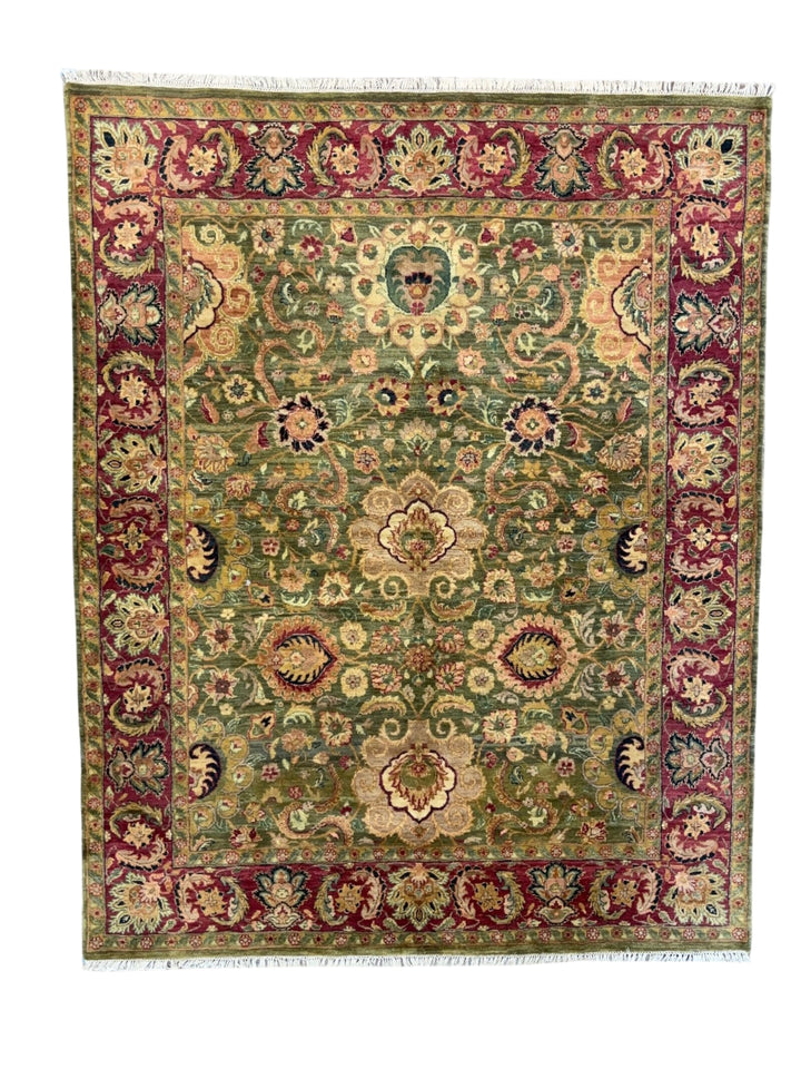 Sage Garden Traditional Wool Rug – 7’11” x 10’0”