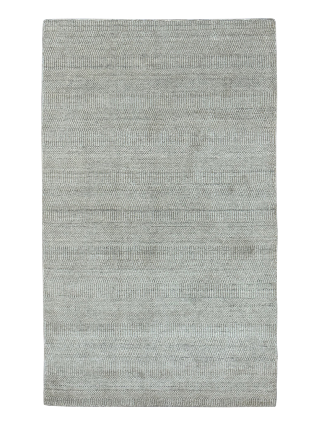 Ivory Dune – Ivory &amp; Light Beige Modern Textured Rug – 3’0” x 5’0”