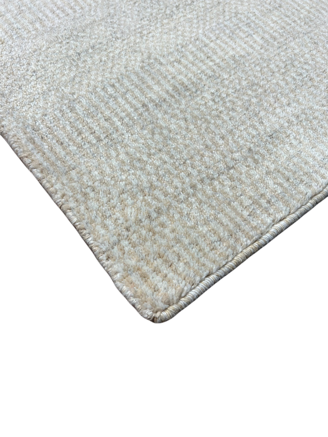 Ivory Dune – Ivory &amp; Light Beige Modern Textured Rug – 3’0” x 5’0”