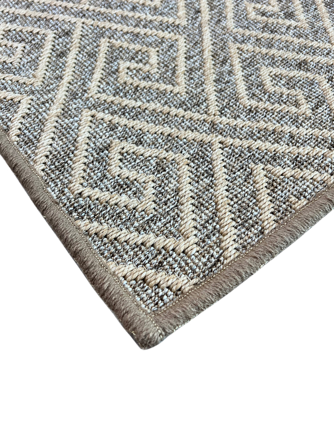 Misty Cadence – Grey Contemporary Textured Polypropylene Carpet – 9’2” x 11’6”