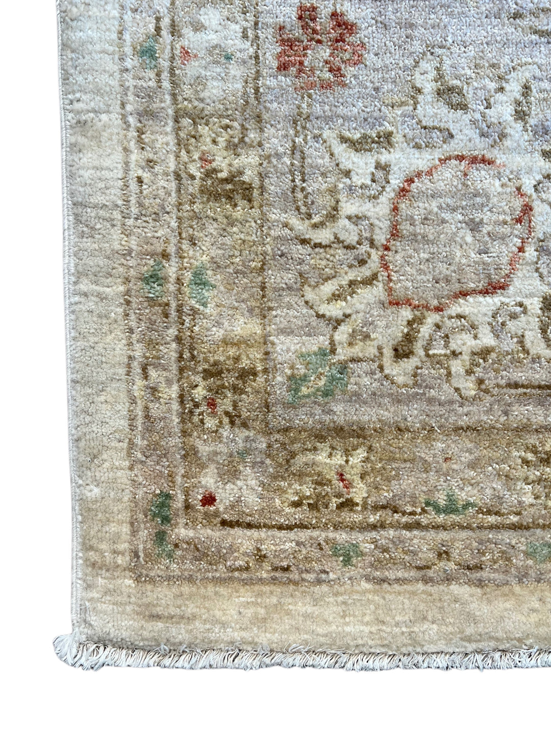 Ivory Elysian – Oversized Ivory &amp; Sage Agra Style Rug | 10’1” × 18’9”