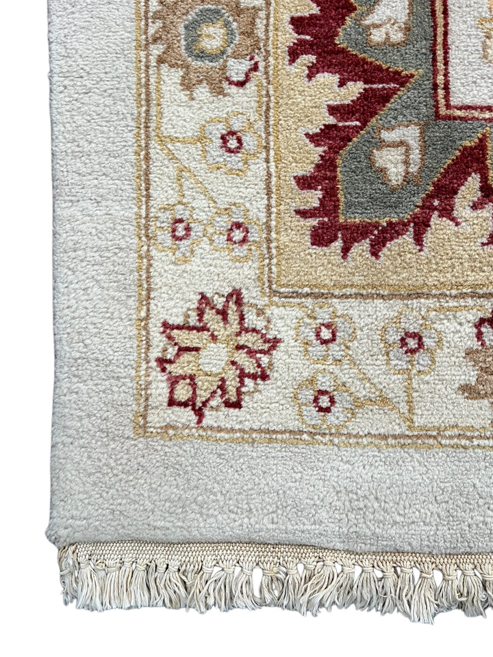 Ivory Solstice – Soft Ivory &amp; Beige Traditional Floral Rug | 12’0” × 18’4”
