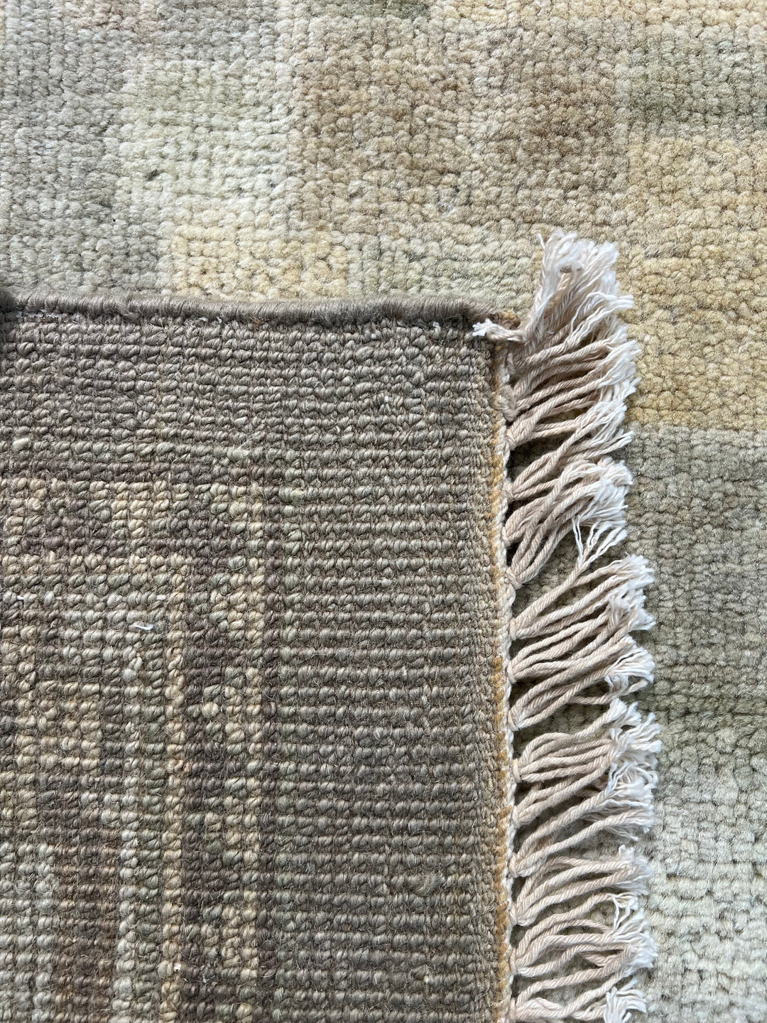 Moonlit Heirloom – Silver Grey &amp; Ivory Oushak Style Rug | 12’3” × 15’3”